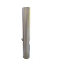 Poteau de protection inox 316 avec platine Ø 89 H 800mm