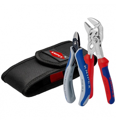 Porte outils pour ceinture avec 1 pince coupante et 1 pince clé pour retirer les colliers plastiques de serrage