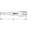 Adaptateur portedouilles 14 14 longueur 65 mm