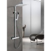 Ensemble de douche thermostatique Tank 250 chromé