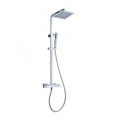 Ensemble de douche Cubra Select chromé