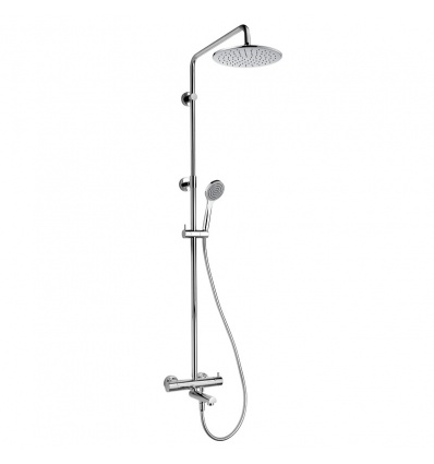 Ensemble baindouche thermostatique Cox chromé