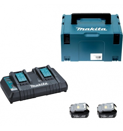 Pack énergie 18V 2 batteries 1 chargeur en coffret MAKPAC