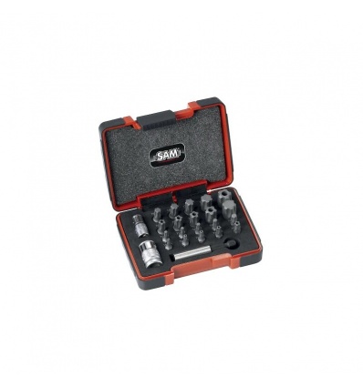 Coffret 23 embouts TORX et TORX PLUS avec adaptateurs EMB23CXZ