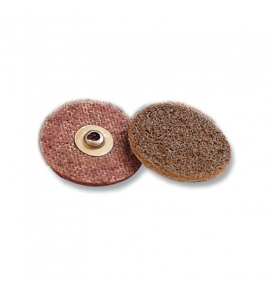 Disque abrasif non tissé 3M ScotchBrite SEDR 75 mm Grain A Gros Marron boîte de 100