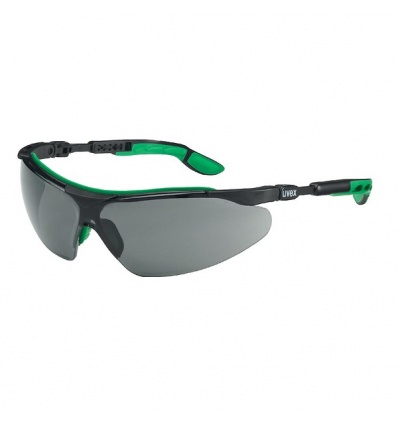 Lunettes uvex ivo teinte 17 noir et vert boîte de 5 paires