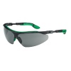 Lunettes uvex ivo teinte 17 noir et vert boîte de 5 paires