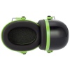 Casque antibruit uvex K1 noir et vert clair