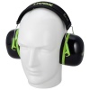 Casque antibruit uvex K1 noir et vert clair