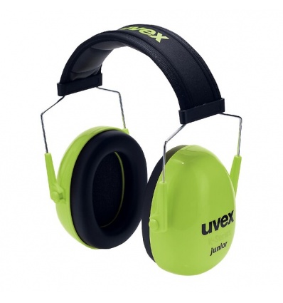 Casque antibruit uvex K Junior vert clair