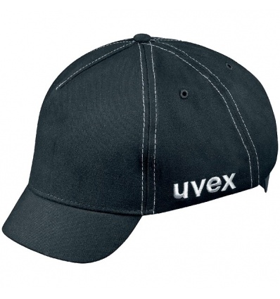 Casquette antiheurt uvex ucap sport visière courte 4 cm 5559 cm noir