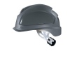 Casque uvex pheos ESWR visière courte ajustement par crémaillère 100 fermé isolation électrique 1 000 V gris