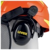 Kit uvex pheos foresty pour les travaux forestiers orange