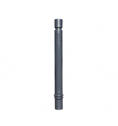 Potelet à mémoire de forme à sceller anthracite RAL7016 tête cylindrique H 1130 930200 Ø100