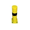 Potelet à mémoire de forme à sceller Noir Jaune tête cylindrique avec gorge H 1130 930200 Ø80