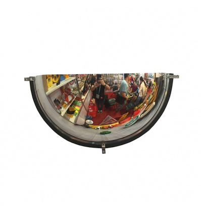 Miroir acrylique hémisphèrique dôme 360 usage intérieur Ø 650