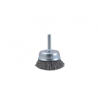 Brosse coupe sur tige éco Ø 50 mm x acier ondulé 02 mm T17mm boîte de 20 0008600811 OSBORN UNIPOL