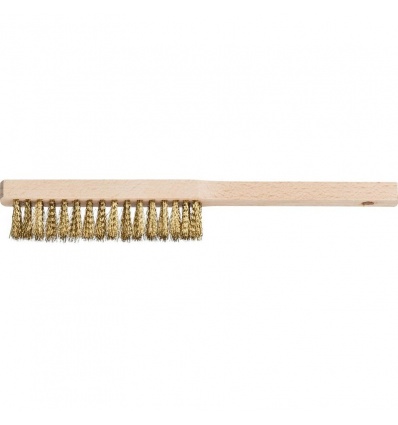 Brosse à main HBFM L 220 mm laiton 015 boîte de 10 pièces 659526 PFERD