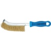 Brosse à main HBG courbée L 265 mm laiton 030 boîte de 10 pièces 572672 PFERD