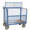 Chariot FIMM 500 kg 1000 x 700 mm conteneur grillagé avec toit