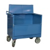 Chariot FIMM 500 kg 1200 x 800 mm conteneur tôle avec toit