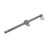 Poignee de serrage 12 coulissante 280 avec clip inox fme