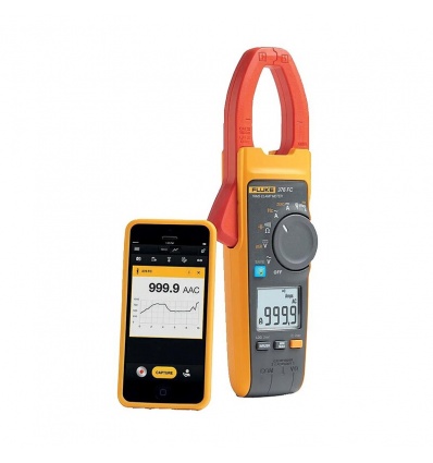 Pince multimètre TRMS ACDC 1000 V 1000 A et sonde iFlex 2500 A compatible Fluke Connect Fluke 376 FC