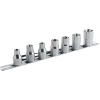 Rack de 7 douilles 12 Torx standard