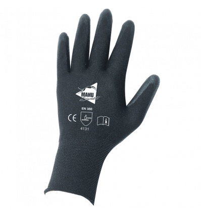 Gants pour manipulation fine à enduction polyuréthane jauge 13 MF104 sachet de 12 paires taille 5