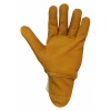 Gants cuir hydrofuge pleine fleur avec poignet élastique et protège artère Captain Kosto C809 12 paires taille 9