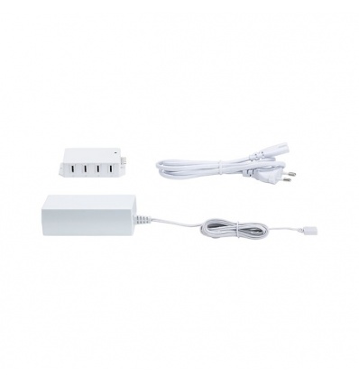 Clever Connect Driver max12W 12V DC avec triple distributeur Blanc