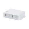 Clever Connect Driver max12W 12V DC avec triple distributeur Blanc