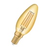 Ampoule LED Vintage 1906 flamme fil or 15W E14