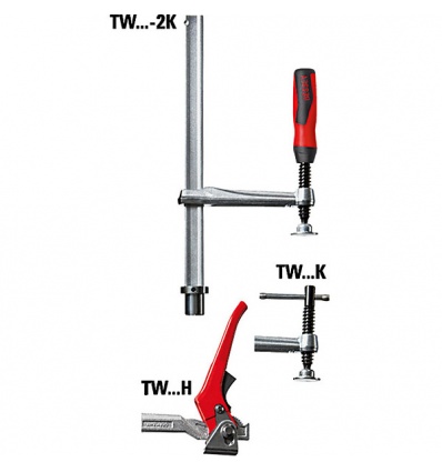 Élément de serrage pour tables de soudage TW1620102K 200100 poignée bimatière