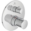 Ensemble thermostatique à encastrer Ceratherm T100 2 sortie rond Chrome