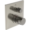 Mitigeur baindouche thermostatique encastré Ceratherm C100 SQ Chrome