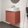 Mitigeur lavabo Conca sans tirette ni vidage Or idem BC753 sans tirette ni vidage