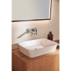 Mitigeur lavabo Conca sans tirette ni vidage Or idem BC753 sans tirette ni vidage