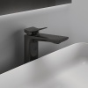 Mitigeur lavabo rehaussé Conca sans tirette ni vidage Chrome