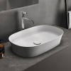 Mitigeur lavabo rehaussé Joy sans tirette Gris magnétique