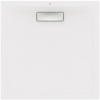 Receveur carré acrylique ultrafin 25 cm Ultra Flat New Blanc Mat 80x80cm