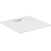 Receveur carré acrylique ultrafin 25 cm Ultra Flat New Blanc Mat 80x80cm