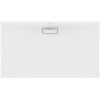 Receveur rectangulaire acrylique ultrafin 25 cm Ultra Flat New Blanc Mat 140x80cm