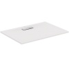 Receveur rectangulaire acrylique ultrafin 25 cm Ultra Flat New Blanc Mat 140x80cm