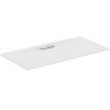 Receveur rectangulaire acrylique ultrafin 25 cm Ultra Flat New Blanc Mat 140x80cm