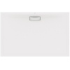 Receveur rectangulaire acrylique ultrafin 25 cm Ultra Flat New Blanc Mat 140x80cm