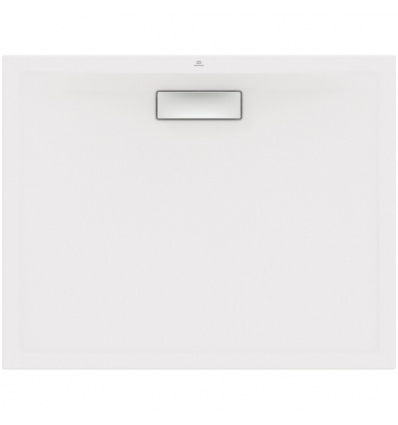 Receveur rectangulaire acrylique ultrafin 25 cm Ultra Flat New Blanc Mat 160x80cm