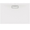 Receveur rectangulaire acrylique ultrafin 25 cm Ultra Flat New Blanc Mat 160x80cm