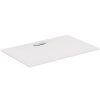 Receveur rectangulaire acrylique ultrafin 25 cm Ultra Flat New Blanc Mat 160x80cm