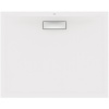 Receveur rectangulaire acrylique ultrafin 25 cm Ultra Flat New Blanc Mat 100x70cm